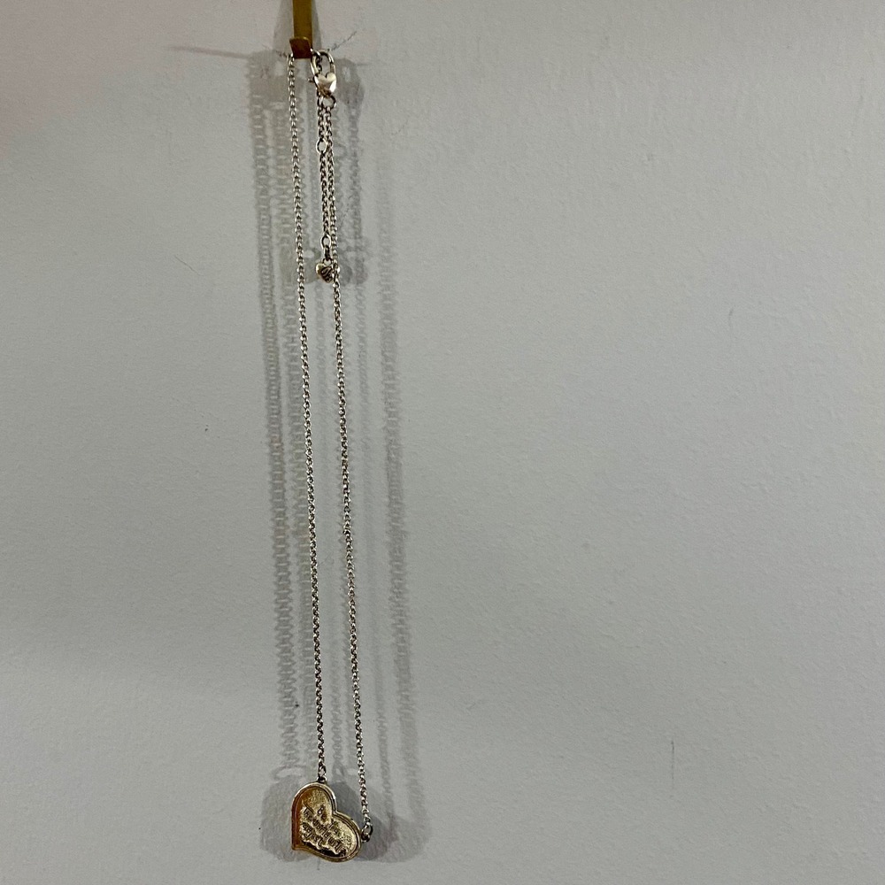 Brighton Be You The World Will Adjust Women Silver Purple Crystal Heart Necklace - Picture 5 of 12